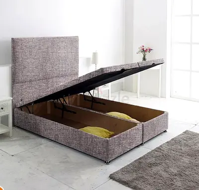 Luxury Double size Bed with Hyadralic Storage All Size Available,