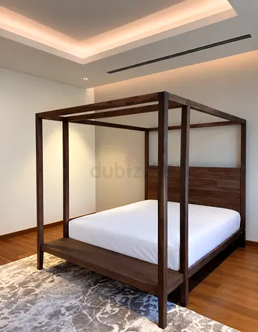Marina Home Solid Acacia Wood King Bed