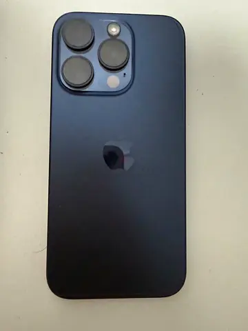 iPhone 15 Pro - Midnight (Blue View) - Good Condition 256 gb