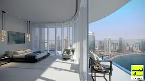 2BR | Lake Mosque View | Al Mamzar Sharjah | 1% Monthly Plan