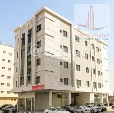 One-bedroom apartment with a living room in Ajman Industrial Area 1; excellent location, new buildi