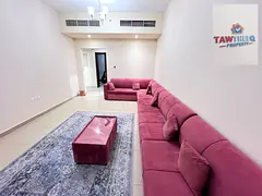 Two Bedroom Apartment for Rent in Al Rashidiya 3 Opposite Ladies Park, New Clean Furnishing, Two Bat