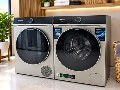 Siemens IQ700 Still New Condition 10kg washer and 9kg dryer pair - both in wifi access latest model