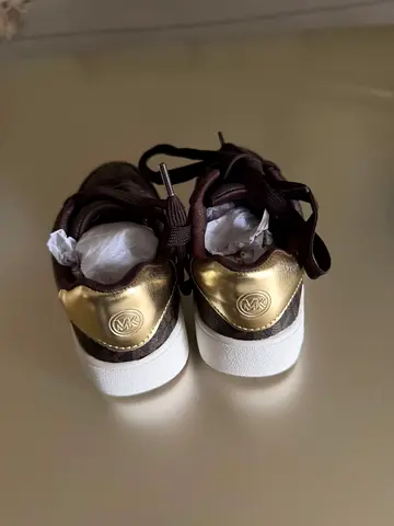 Original MICHAEL KORS JEM SCOTTY MONOGRAM Low Top Sneakers