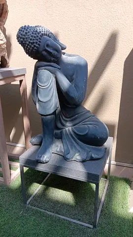 Large Sitting Buddha Garden Statue - 70x46cm