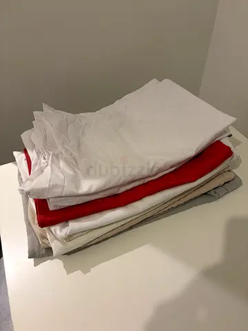 Set of assorted pillowcases - good condition