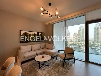 Marina Views | Furnished | High Floor
