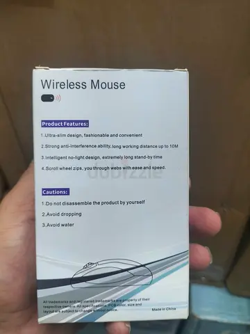 Wireless Optical Mouse - Slim, 10M Range (New in Box)