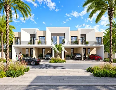 Large Corner Plot | Single Row | Handover Soon | Close to Souk | 4BR+Maid