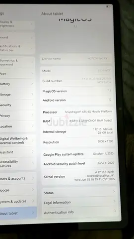 Honor pad X9 (4GB/128GB) - Good Condition