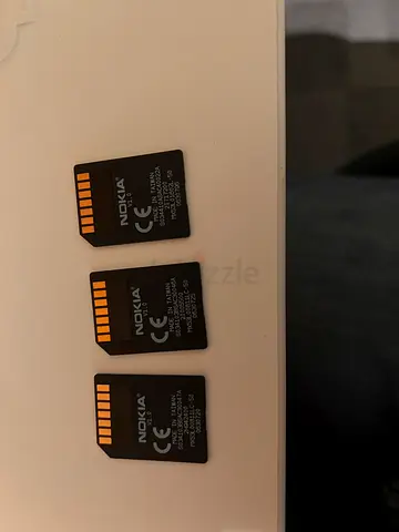 Set of 3 Nokia N-Gage microSD cards