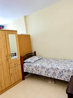 Ladies only neat & comfortable semi partition room in shabiya 11, abu dhabi