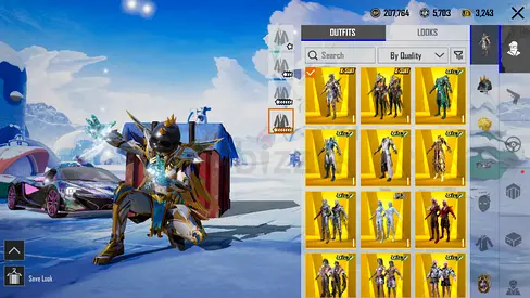 CHEAP PUBG ACCOUNT 91.3 COLLECTION + DUAL X-SUIT MAX + DUAL DROP CAR + 5x KILL COUNTER