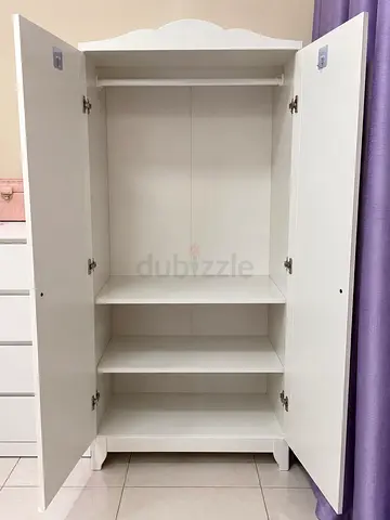 White wardrobe