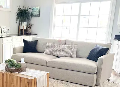 Crate&barrel 3+3 seater sofa