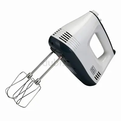 Black & Decker Hand Mixer with 2 Beaters - Good Condition