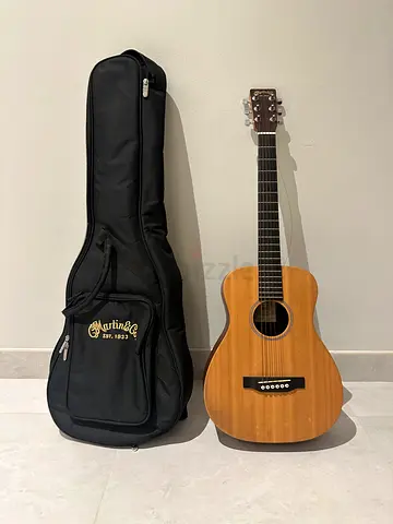 Martin LX1E Little Martin Acoustic Electric Guitar - Natural + Original Martin Travel Case