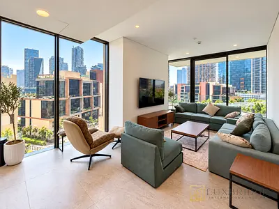CORNER LAYOUT || COMMUNITY & POOL VIEWS || TOWER A