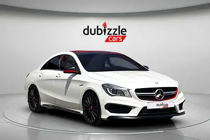 AED 2879/month | 2015 Mercedes-Benz CLA-Class CLA 45 | GCC Specs | Ref#531739