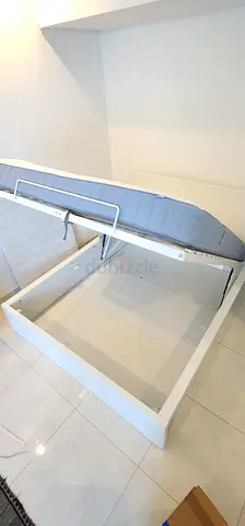 Ikea Hydraulic Queen size bed with mattress available in perfect condition
