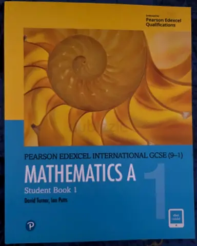 Pearson Edexcel International GCSE (9-1) Mathematics A Student Book 1
