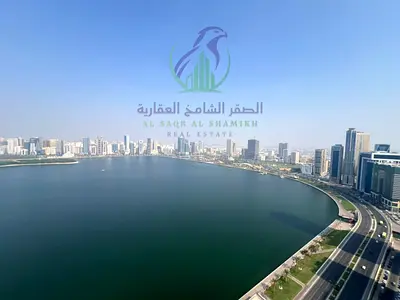 ثلاث غرف بالمجاز 3، إطلالة بحرية مباشرة، غرفة خادمة ماستر، باركن مجاني، سعر مميز جدًا، دفعات سهلة، موقع مميز وسهل الوصول لدبي وعجمان.