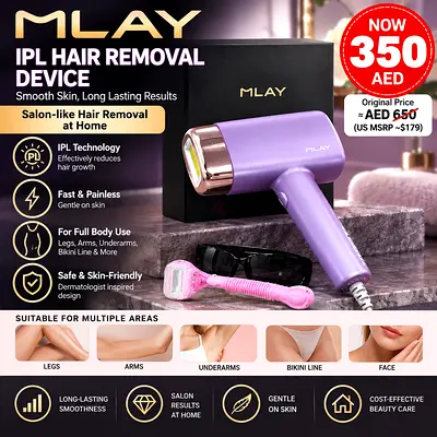 MLAY IPL Hair Removal Device