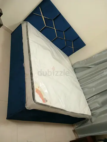 Brand new King size Modren Bed with Mattress Available