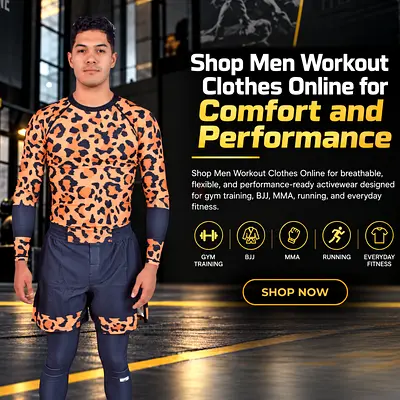 Shop Men Workout Clothes Online for Comfort and Performance