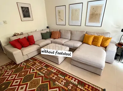 Almost brand new Condition IKEA Kivik U Shape Sofa Beige