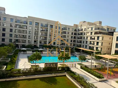 Spacious 1BR with Pool View, Balcony & Wall Cabinets | Maryam Island, Sharjah |