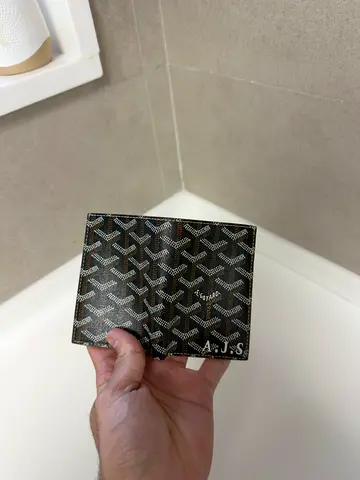 Goyard Saint-Pierre Card Wallet Black/Tan