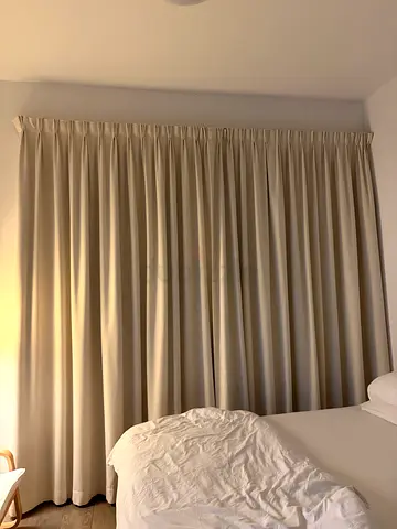 Custom-Made Cotton Curtain | Blackout Lining.
