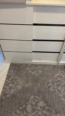 White modern shoe rack