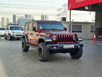 AED 1900/month | 2021 Jeep Wrangler Unlimited Sport | GCC Specs | Ref#535185