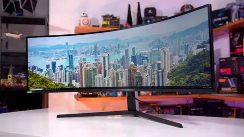 Samsung Odyssey Neo G9 49-inch is a premium, high-performance curved gaming monitor designed for ult