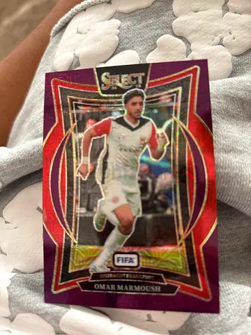 Panini Select FIFA trading card - Omar Marmoush (collectible football card)