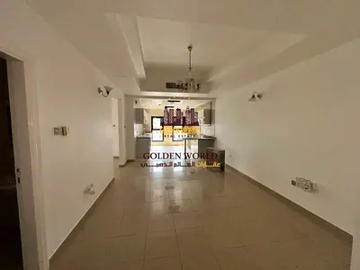 For Rent in Al Majaz 3, Sharjah, a beautifully renovated two-bedroom apartment with a spacious living room, fully upgraded with a modern design and s