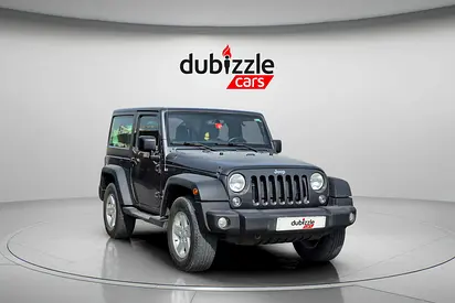 AED 1325/month | 2017 Jeep Wrangler | GCC Specs | Ref#526402