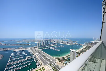 Full Palm View | Unfurnished | Above 70th