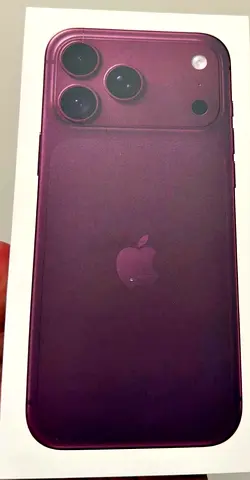 Iphone 18 promax 256gb burgandy