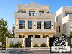 Villa for rent in Al Yasmeen, Ajman | 7 bedrooms, a majlis, two living areas, a spacious kitchen, an