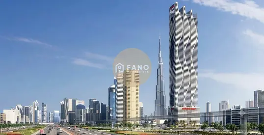 استوديو مفروش | بايز 101 | إطلالة على برج خليفة