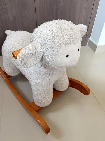 Pottery Barn Kids Lamb Rocker – Sheep Plush Rocker