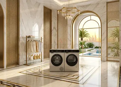 Siemens iQ700 Washer & Separate Dryer Set – Latest Model