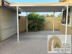 A villa is available for annual rent in Al Sabkha, featuring a spacious design, comfortable living a