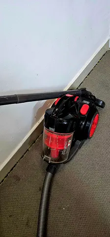 Compact bagless cylinder vacuum cleaner - good working condition
