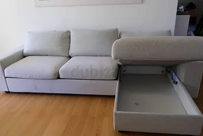 3-seater sofa with storage chaise