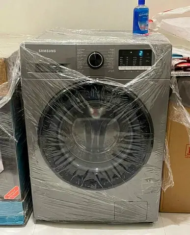 Samsung 8Kg/6Kg Front Loading Washer Dryer Combo with Ecobubble™ & Hygiene Steam (Inox Color)
