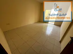 Separate 1BR near Ajman Corniche and Ship Roundabout, balcony with open view, central AC, full maint